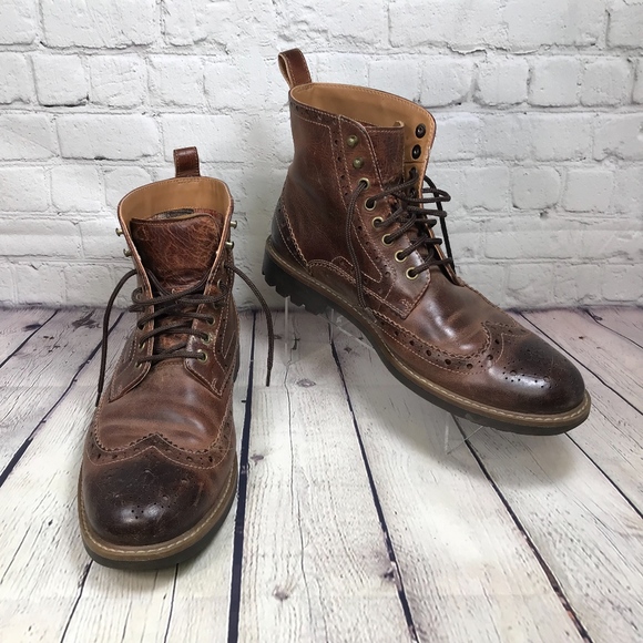 Clarks wingtip boots Clearance